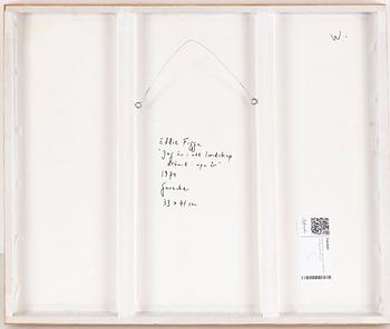 EDDIE FIGGE, gouache, signed and dated 1970.