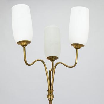 Floor lamp, mid-20th century.