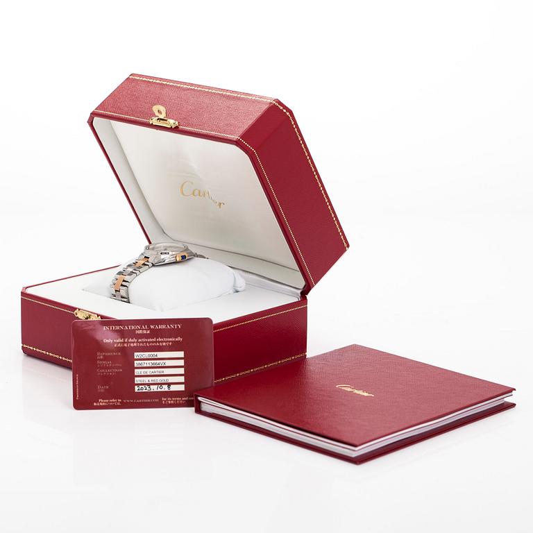 Cartier, Clé de Cartier, wristwatch, 32.5 mm.