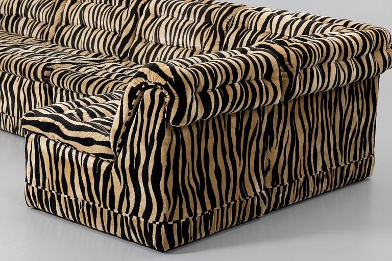 Modular sofa, 5 sections, Scapa Möbler, 1970s.