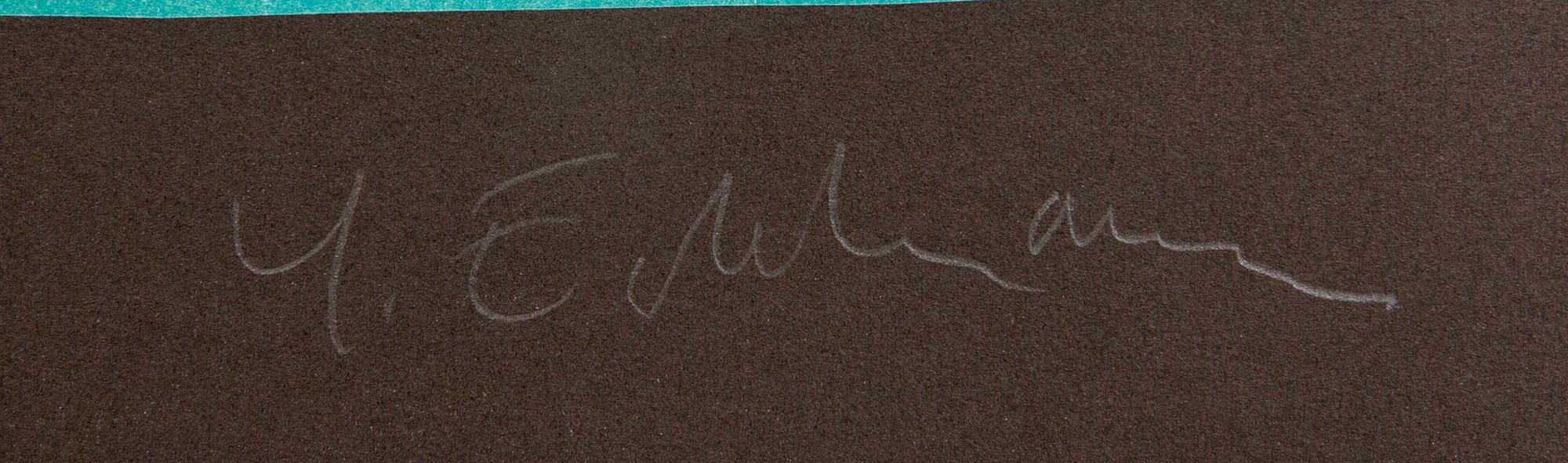 Yrjö Edelmann, färglitografi, signerad, HC-upplaga.