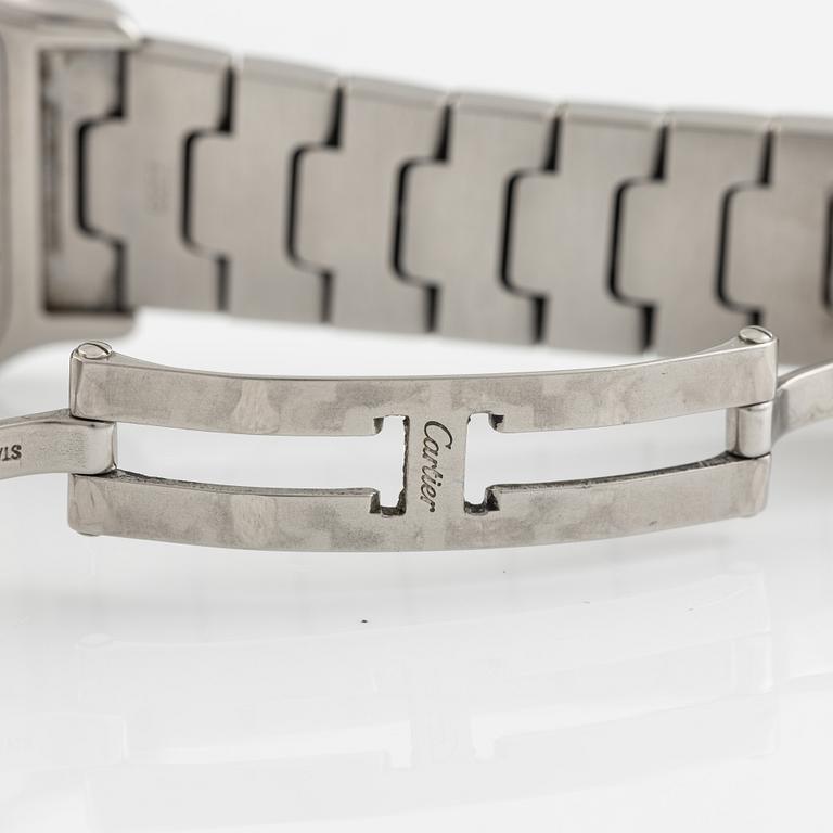 Cartier, Santos Galbée, wristwatch, 29 x 29 (41) mm.