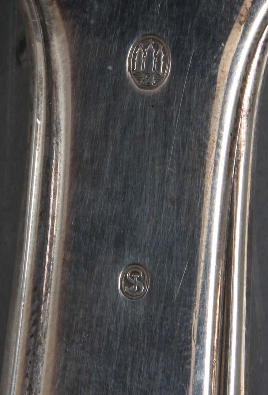 TOILETTESET, 3 delar, silver, Danmark, 1930-tal.