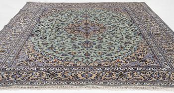 Carpet, Keshan, approx. 384 x 300 cm.