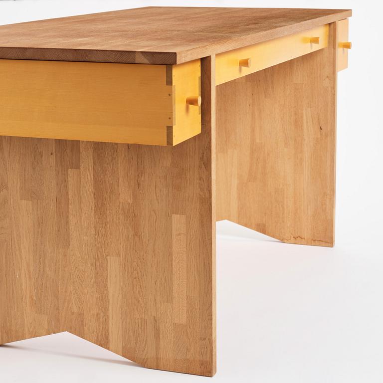 Lars Stensö, a "Singer" desk, "Woodstockholm", Sweden, ca 2015.