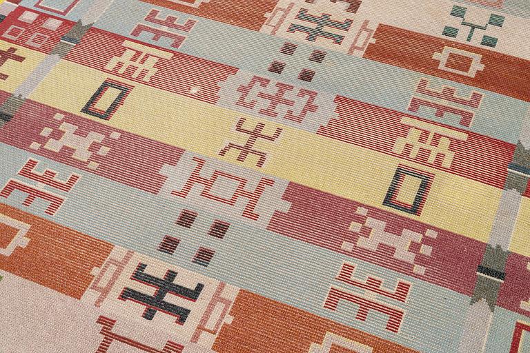 Agda Österberg, a knotted pile carpet, c. 354 x 245 cm, signed AÖ.