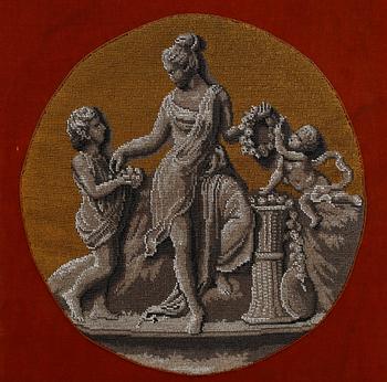 ELDSKÄRM, gustaviansk stil, omkring 1900.