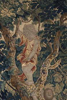 A flemish tapestry c. 292 x 210 cm, circa 1700.
