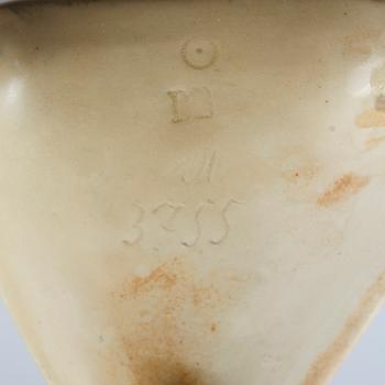 VASER, 1 par, keramik, signerad Grumbach, Bernard Bloch, omkring år 1900.