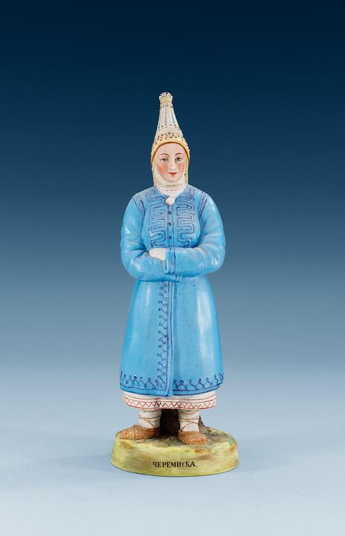 FIGURIN, biskvi. Ryssland, Gardner, 1800-talets andra hälft.