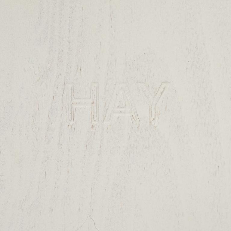 Folke Pålsson, a set of six model 'J77' chairs, Hay, Denmark.