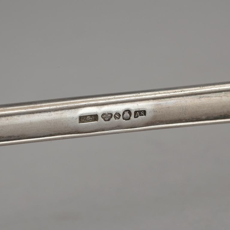 SOPPSLEV, silver, CG Hallberg, Stockholm 1927. Vikt ca 187 gram.