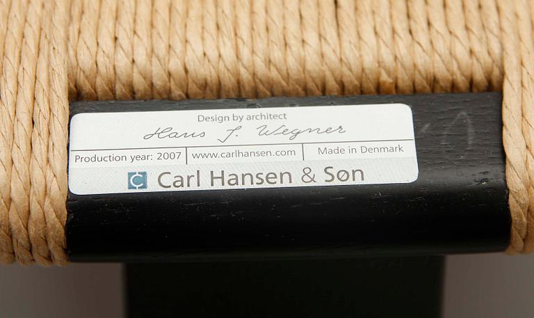 STOLAR, 4 st, "Y-stolen", Hans J Wegner, Carl Hansen & Son.