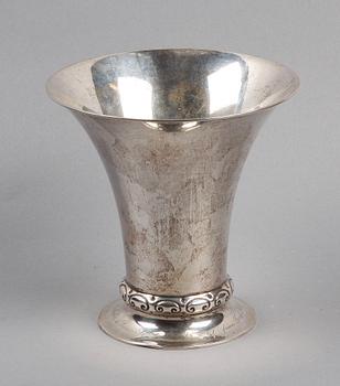 BÄGARE, silver, jugend, K Andersson, Stockholm, 1921.