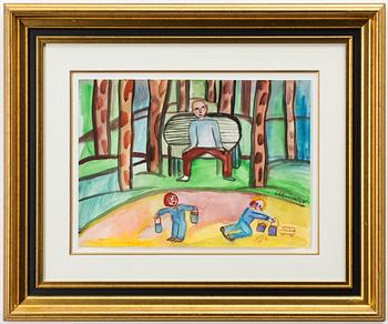 Ulrica Hydman-Vallien, Playing Children.