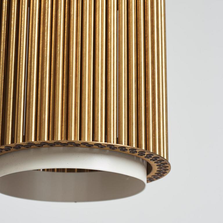 Alvar Aalto, a pair of ceiling lamps, model "A 111", Valaistustyö, Finland, 1950s.