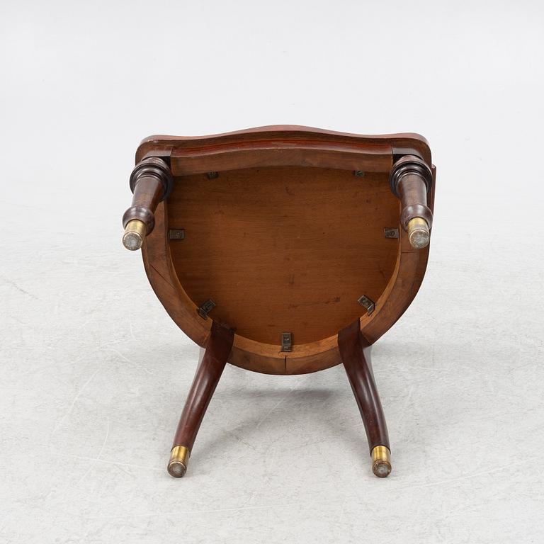 Six chairs, Nils Löfmark, Gothenburg, early 20th century.