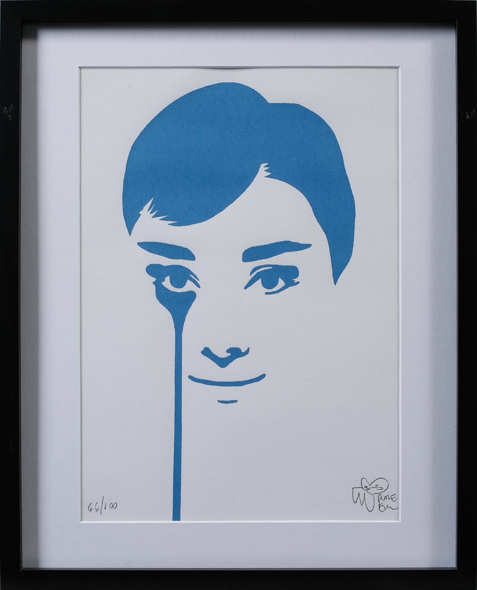 PURE EVIL, färgserigrafi, signerad och numrerad 66/100.