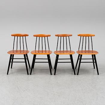 Four mid 20th century chairs.