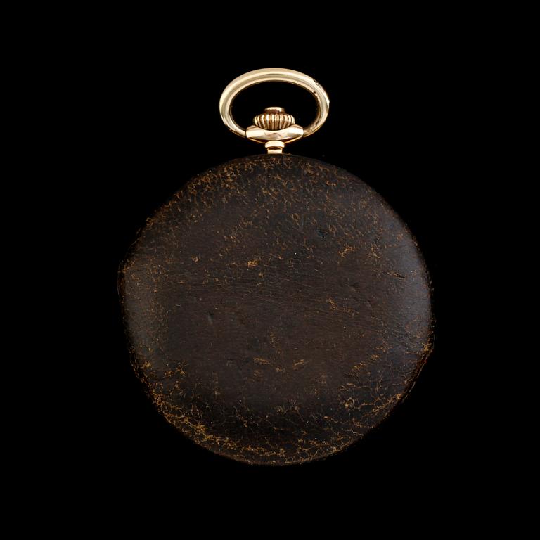 FICKUR, 14K guld, savonett, 1900-talets första hälft.