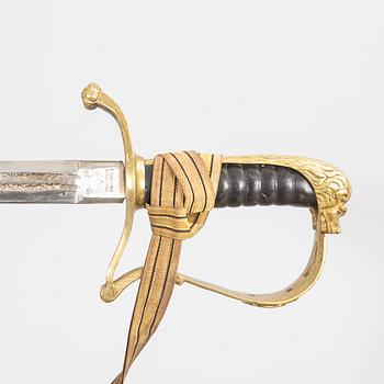 A Swedish infantery sabre, m/1899 long.