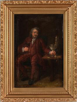 OKÄND KONSTNÄR, olja på duk, 1700-/1800-tal.