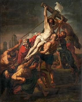 317. Peter Paul Rubens After, Taken down from the cross.
