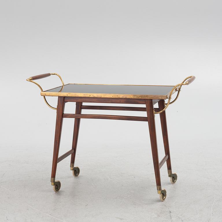 A Swedish Modern mid 20th Century serving trolley.