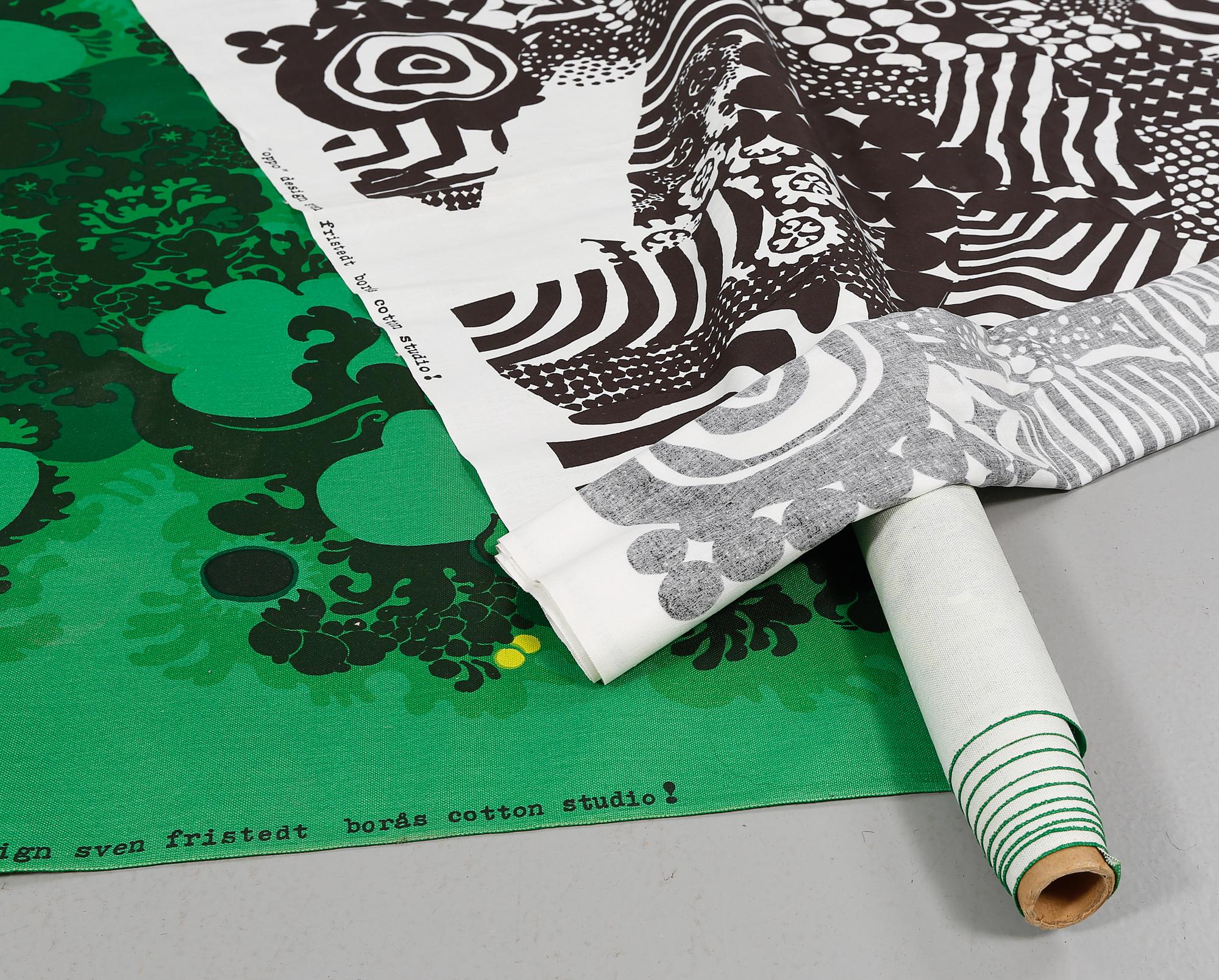 TYGG, 2 st, bomull, Sven Fristedt, Borås cotton studio.