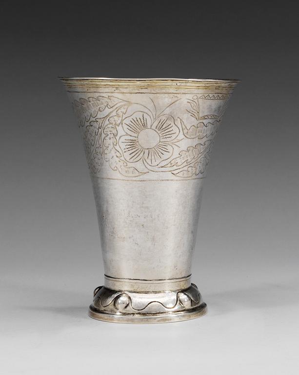 BÄGARE, silver. A.Engelfelt, Kalmar 1827.