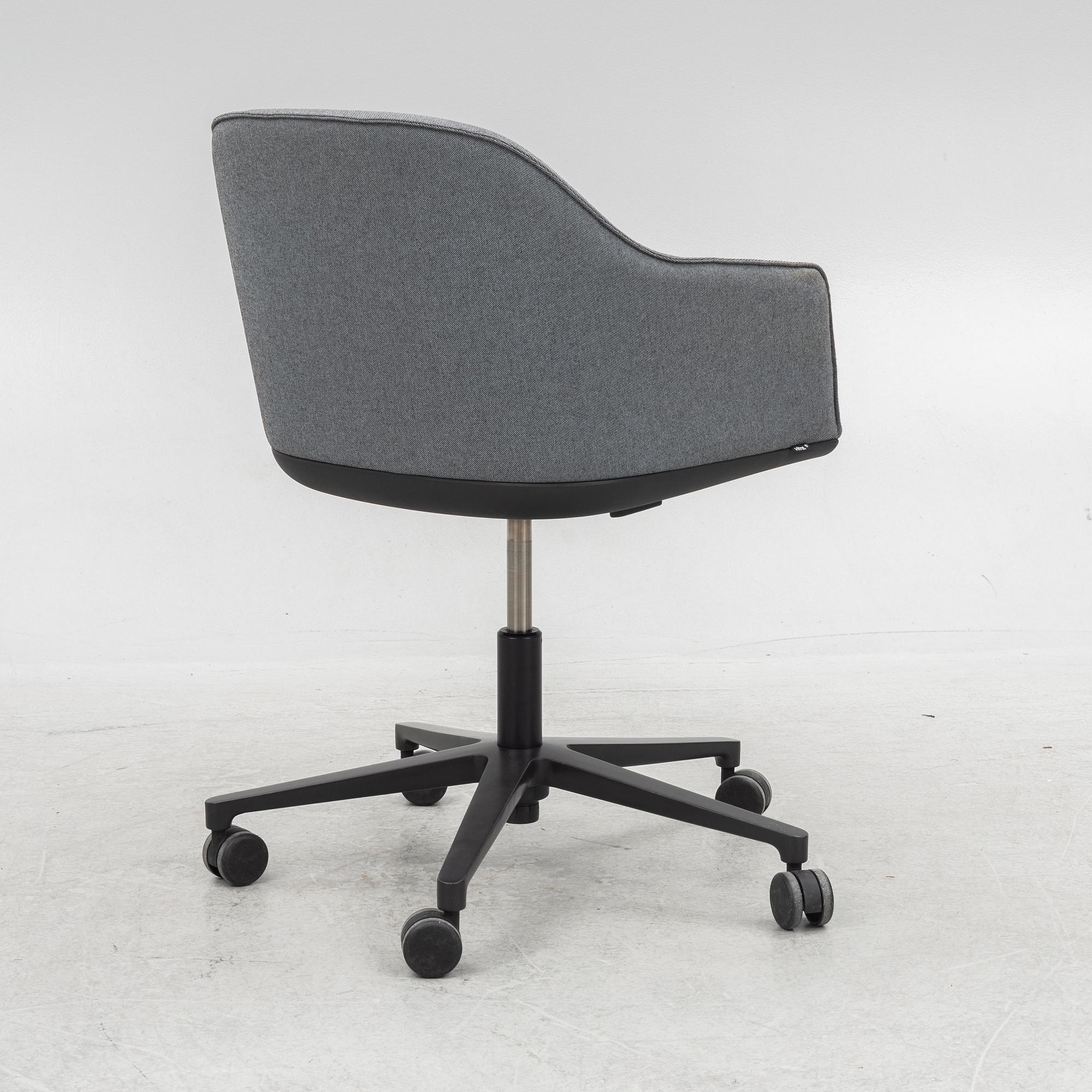 Ronan & Erwan Bouroullec, skrivbordsstol, "Softshell Chair", Vitra, 2015.