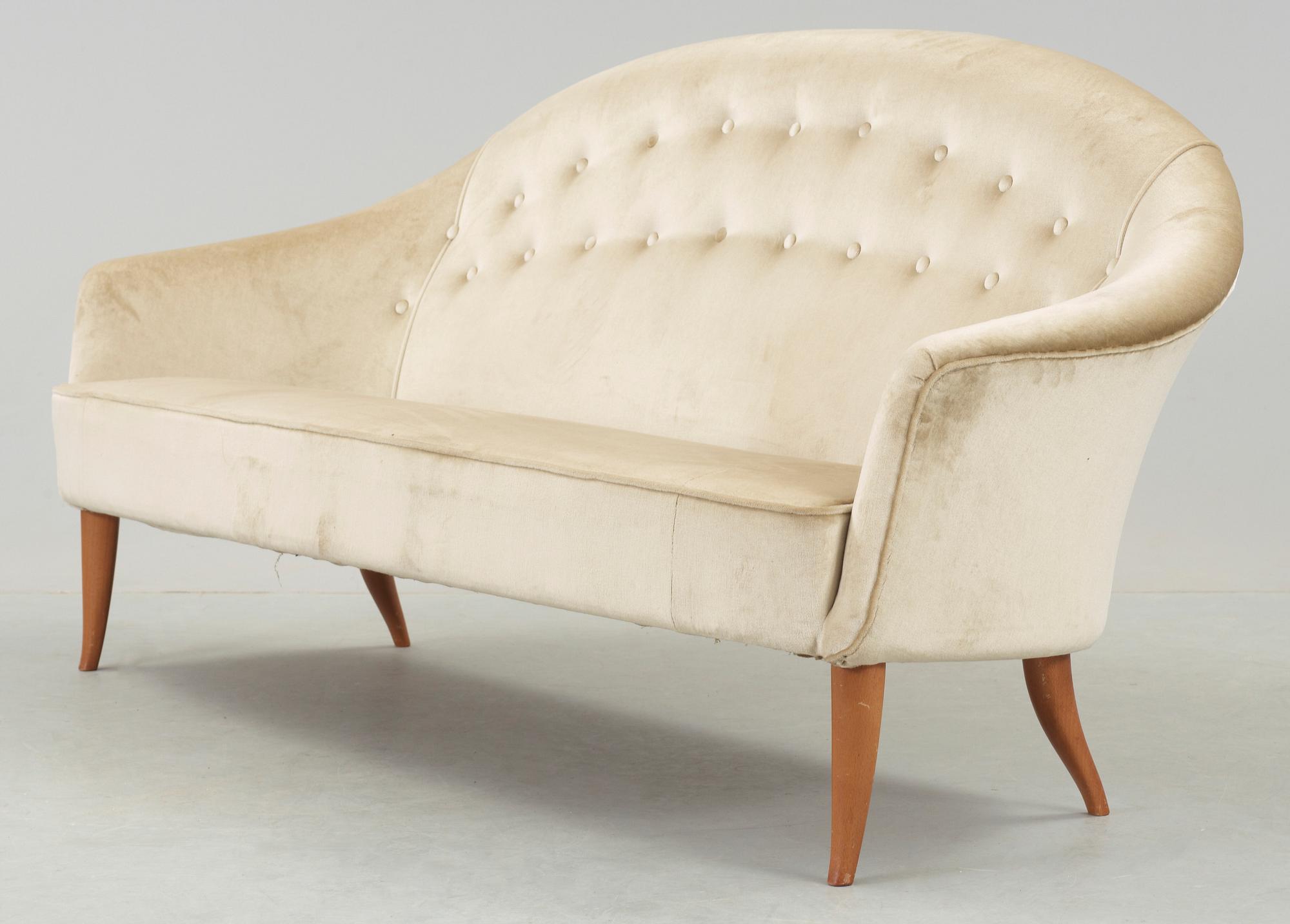 SOFFA, "Lilla paradiset", Kerstin Hörlin-Holmquist, ur NK:s Triva serie "Paradiset", formgiven 1958.
