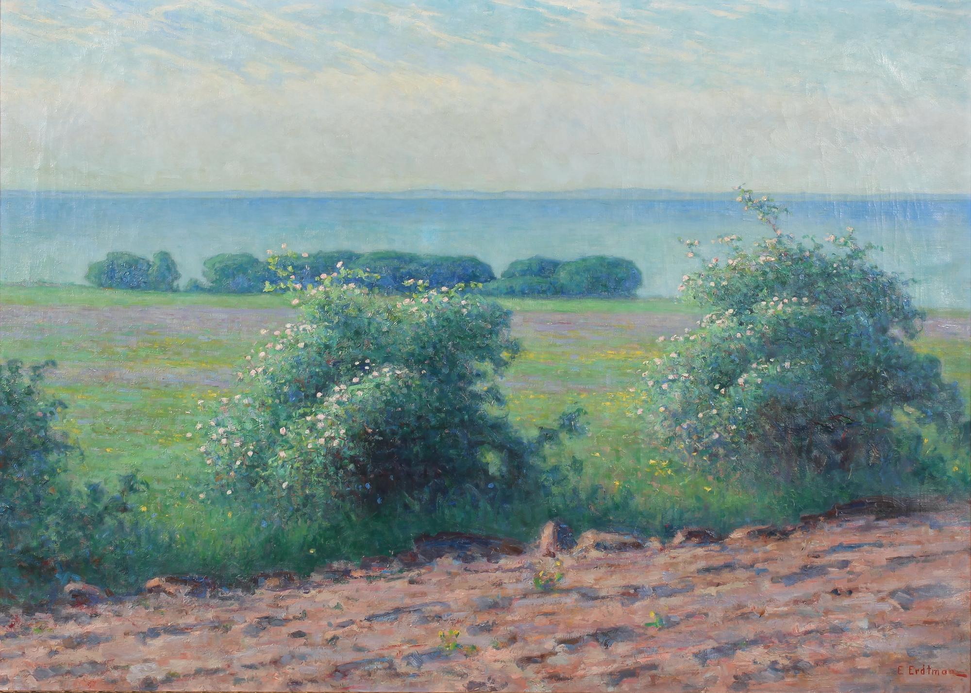 ELIAS ERDTMAN, olja på duk, signerad.