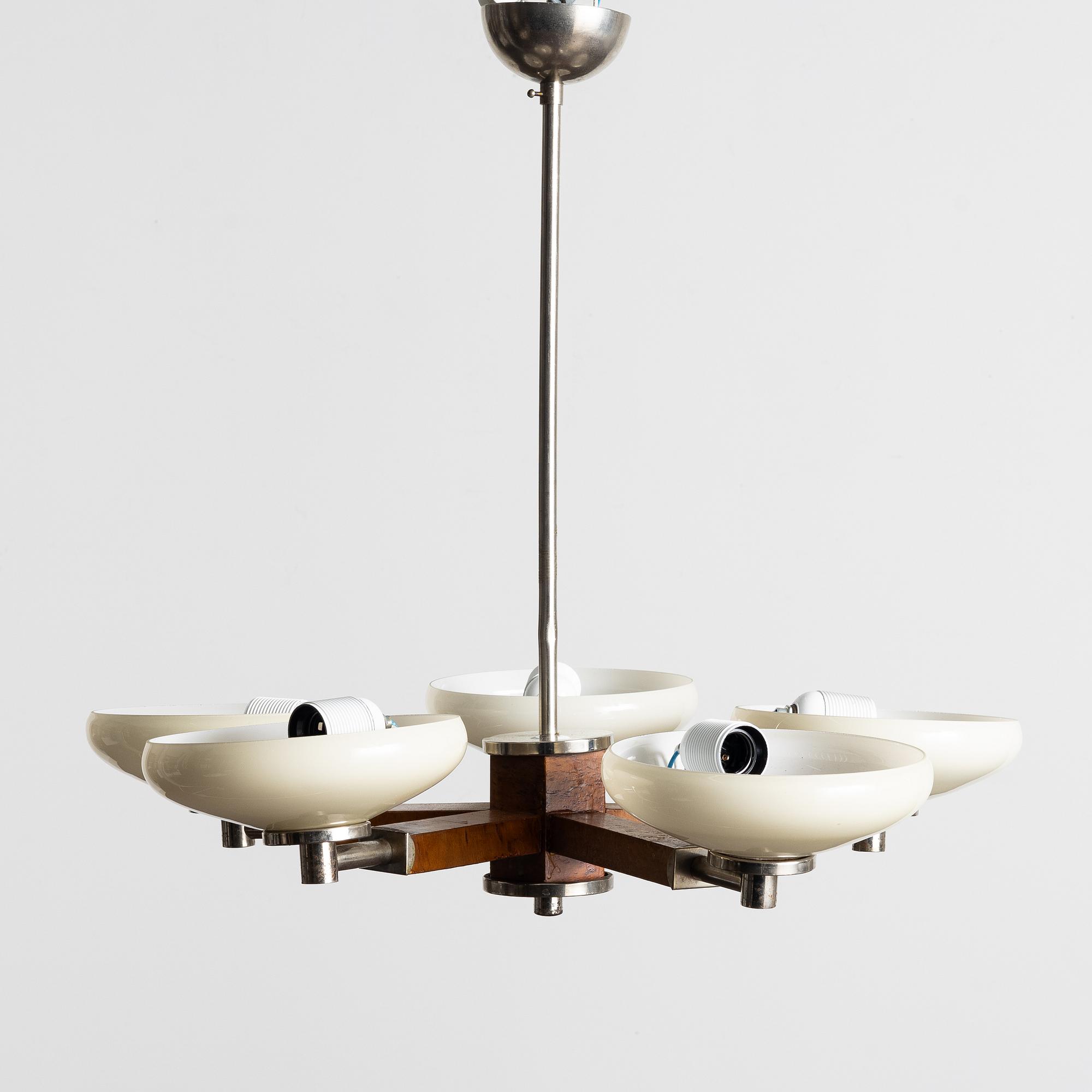 A ceiling lamp, Joutjärvi, Finland, 1930s/40s.