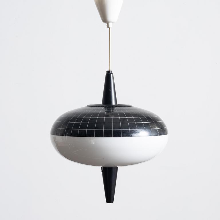 Uno Westerberg, a ceiling lamp model "12144", Arvid Böhlmarks Lampfabrik, Stockholm, 1950s.