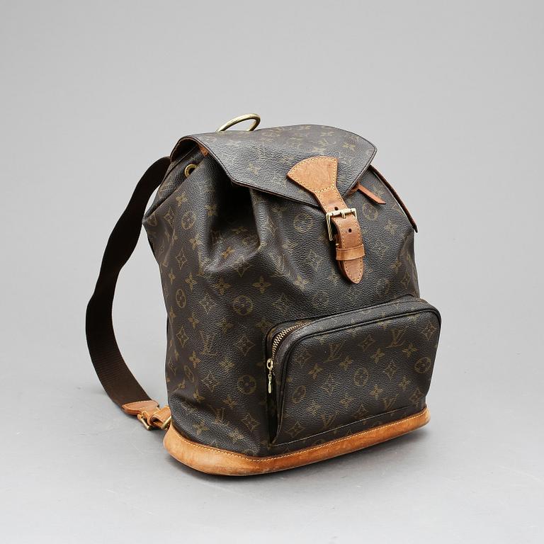 RYGGSÄCK, "Montsouris", Louis Vuitton.