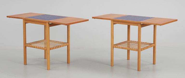 BORD, ett par, möjligen Bertil Fridhagen. 1950/60-tal.