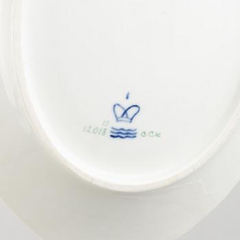 A 61-piece porcelain dinner service, Royal Copenhagen, Denmark, early 20th century.