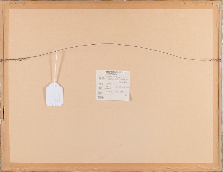 VÄINÖ ROUVINEN, akvatinta, signeerattu ja päivätty 1979. Taiteilijan koevedos.