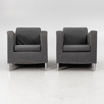 Philippe Starck, a pair of 'Len Niggelman' lounge chairs, for 3 Suisses.
