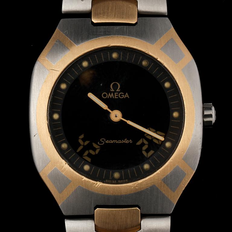 ARMBANDSUR, Omega, "seamaster cal. 1665", 1980-tal.