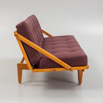 Poul W. Volther, a "Diva/981" daybed, Gemla Fabriker AB, Sweden, 1950's.