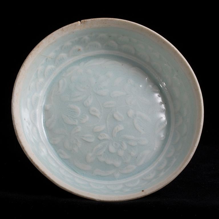 MINDRE FAT, porslin, Kina, Sung (960-1279).