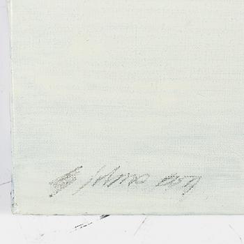 Gunnar Johnsson, akryl på duk, signerad.