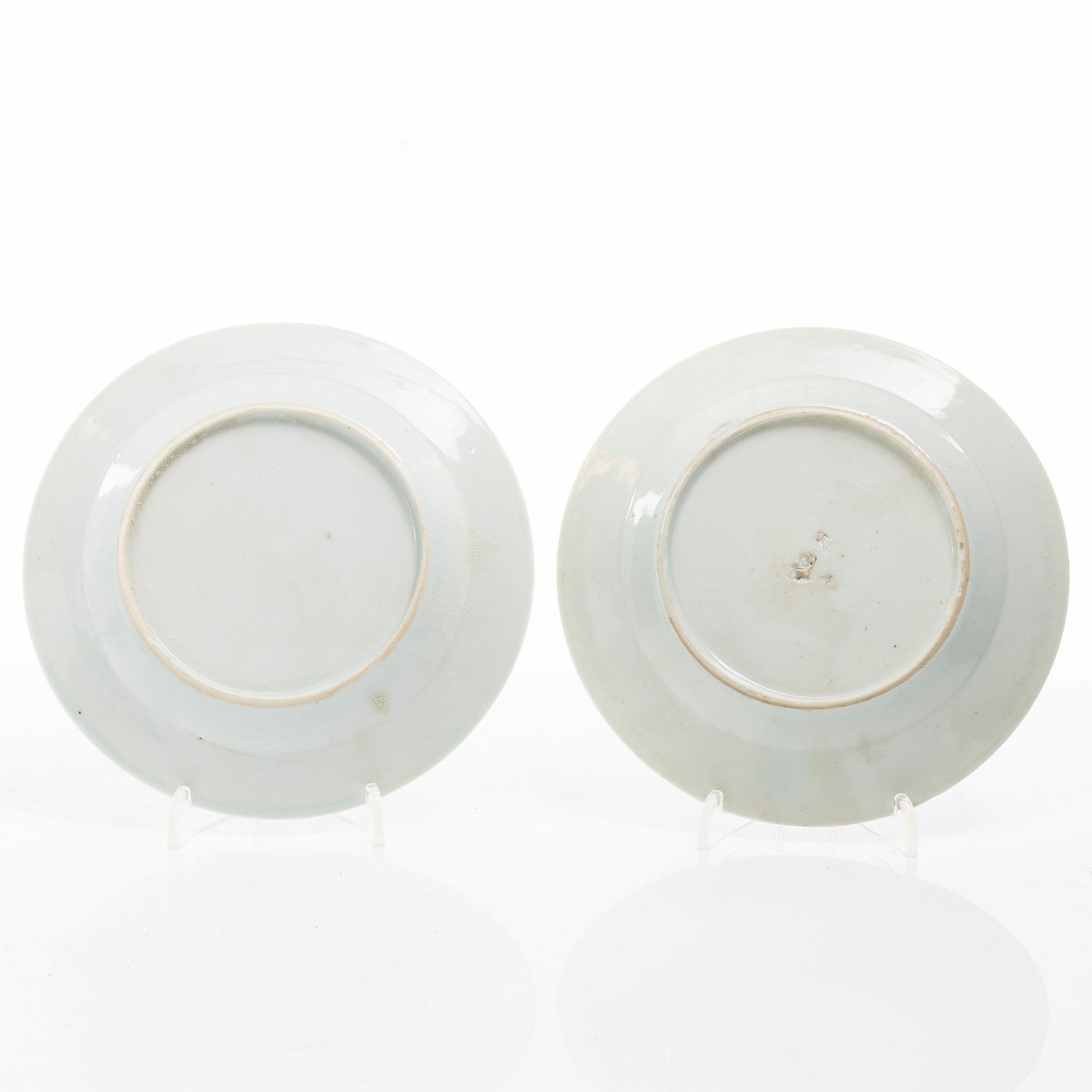 Porcelain, 9 decares, China, 18th-19th century.