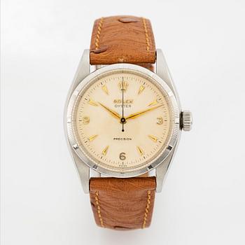 Rolex, Oyster, Precision, wristwatch, 34 mm.