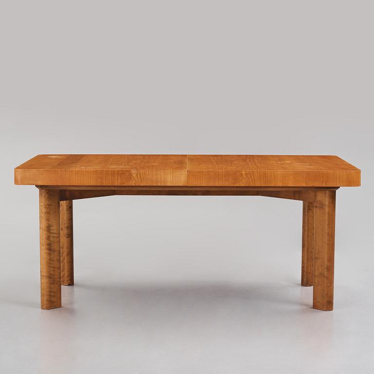 Axel Einar Hjorth, a special commissioned dining table, "Birka", Nordiska Kompaniet, Sweden 1930s.