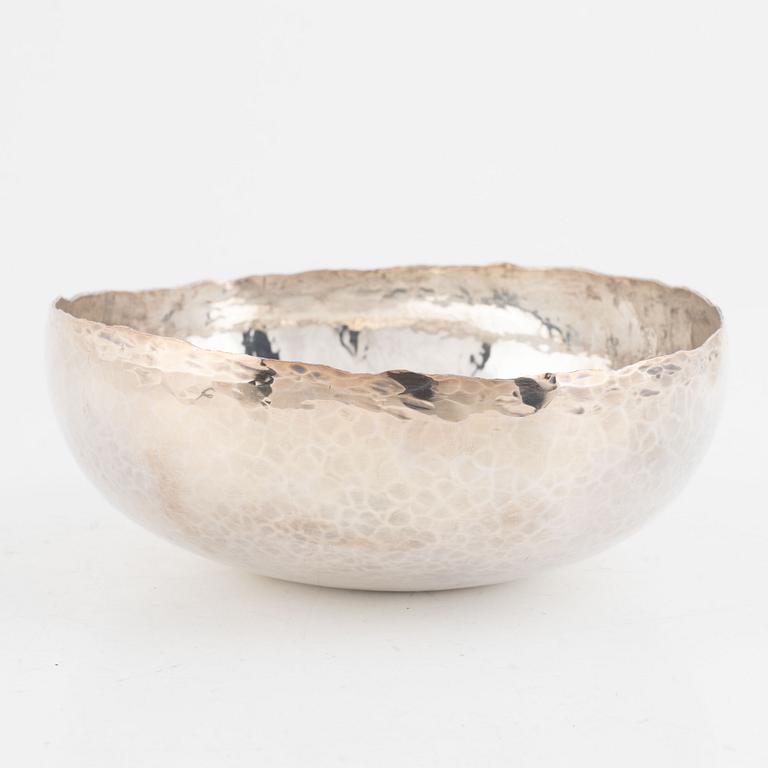 Rey Urban, a sterling silver bowl, Stockholm 1976.