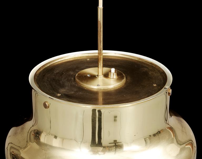 TAKLAMPA, metall, "Bumling",  Anders Pehrsson, Ateljé Lyktan. H 40.