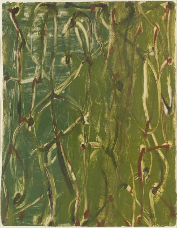 Christopher le Brun, monotype, signed.